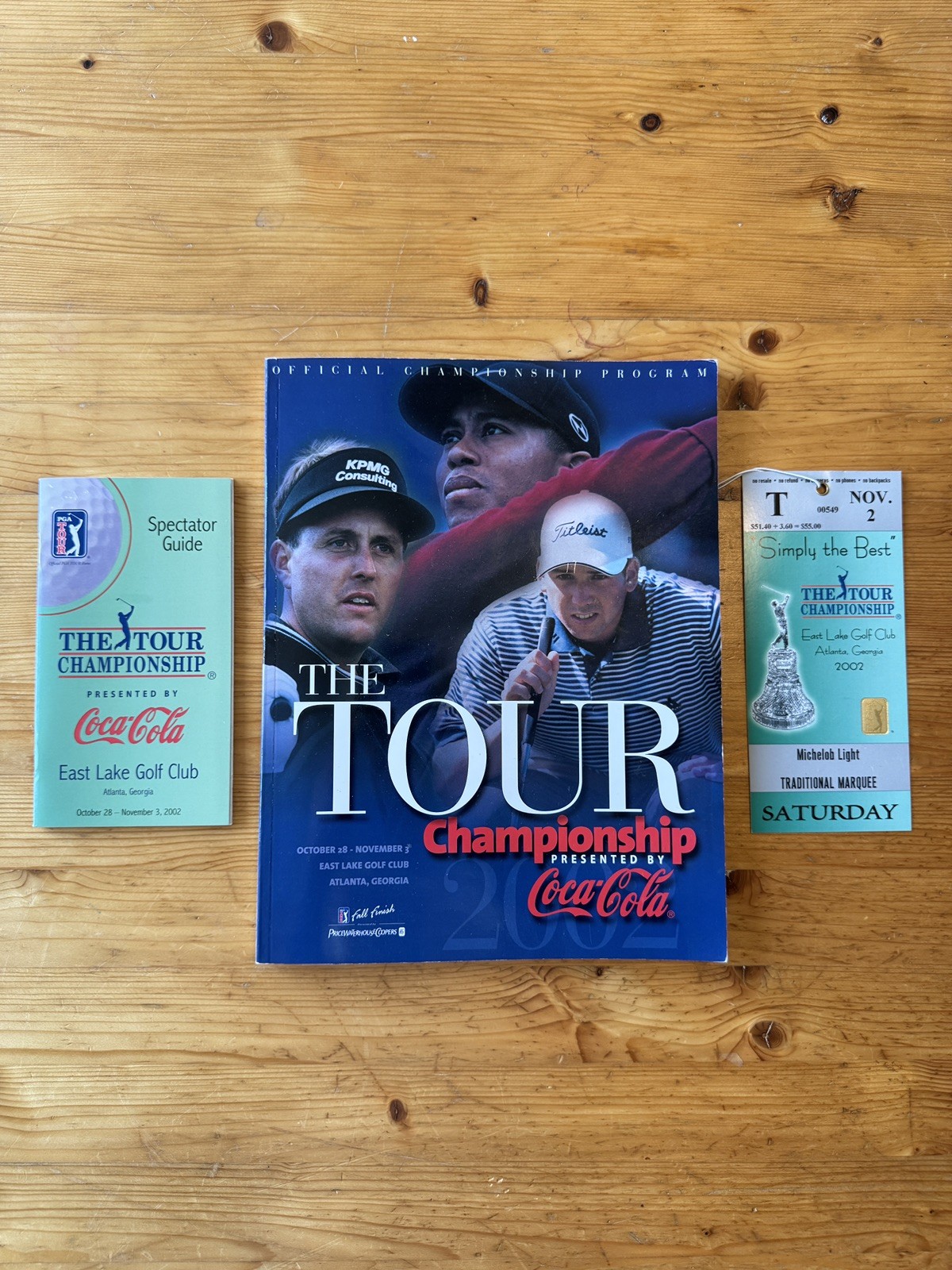 2002 Tour Championship Magazine & Fan Guide — view 1 of 5