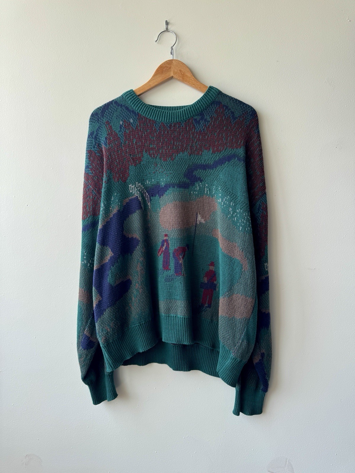 All-Over Print Golf Sweater — view 1 of 5