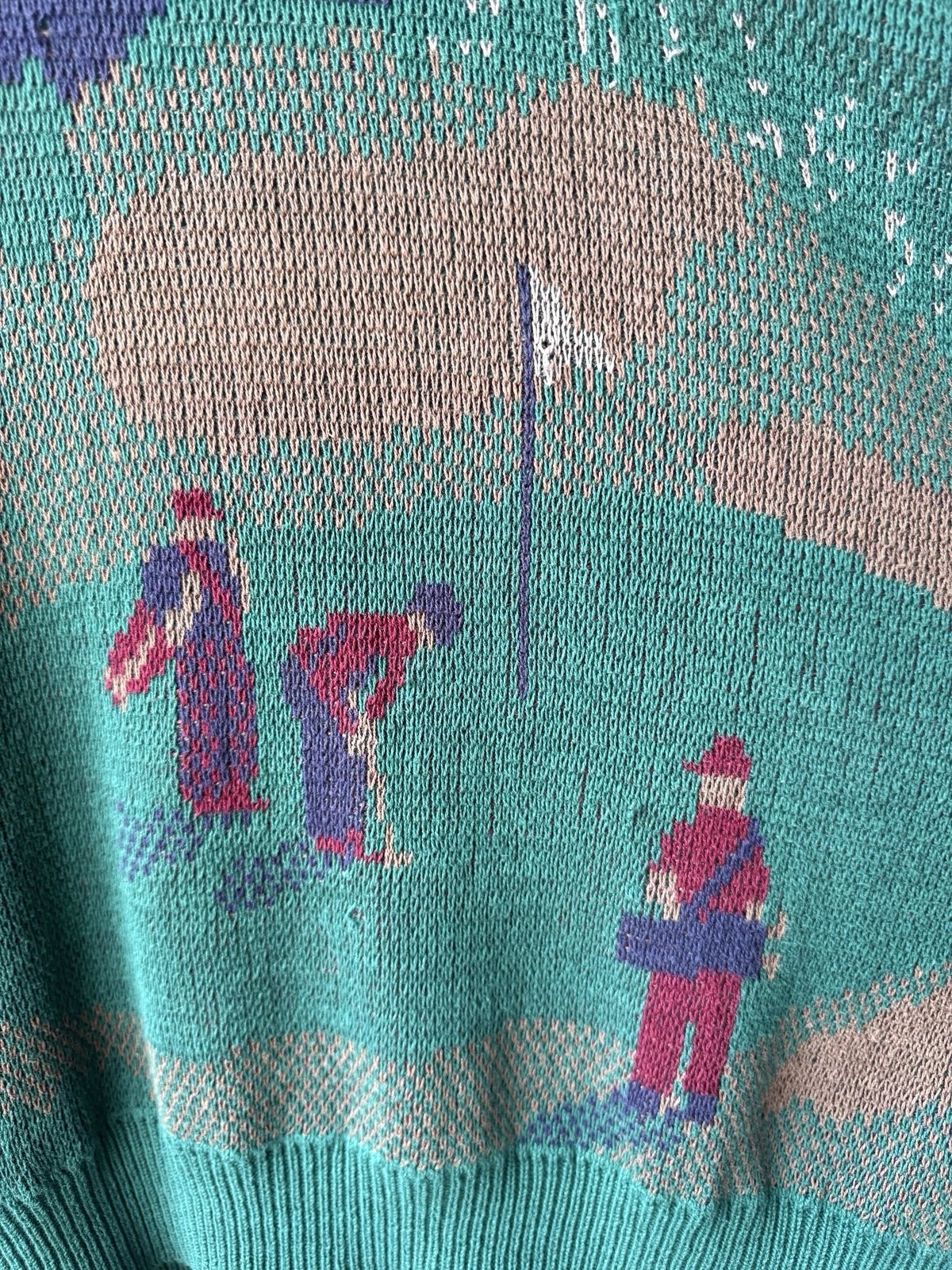 All-Over Print Golf Sweater — view 3 of 5