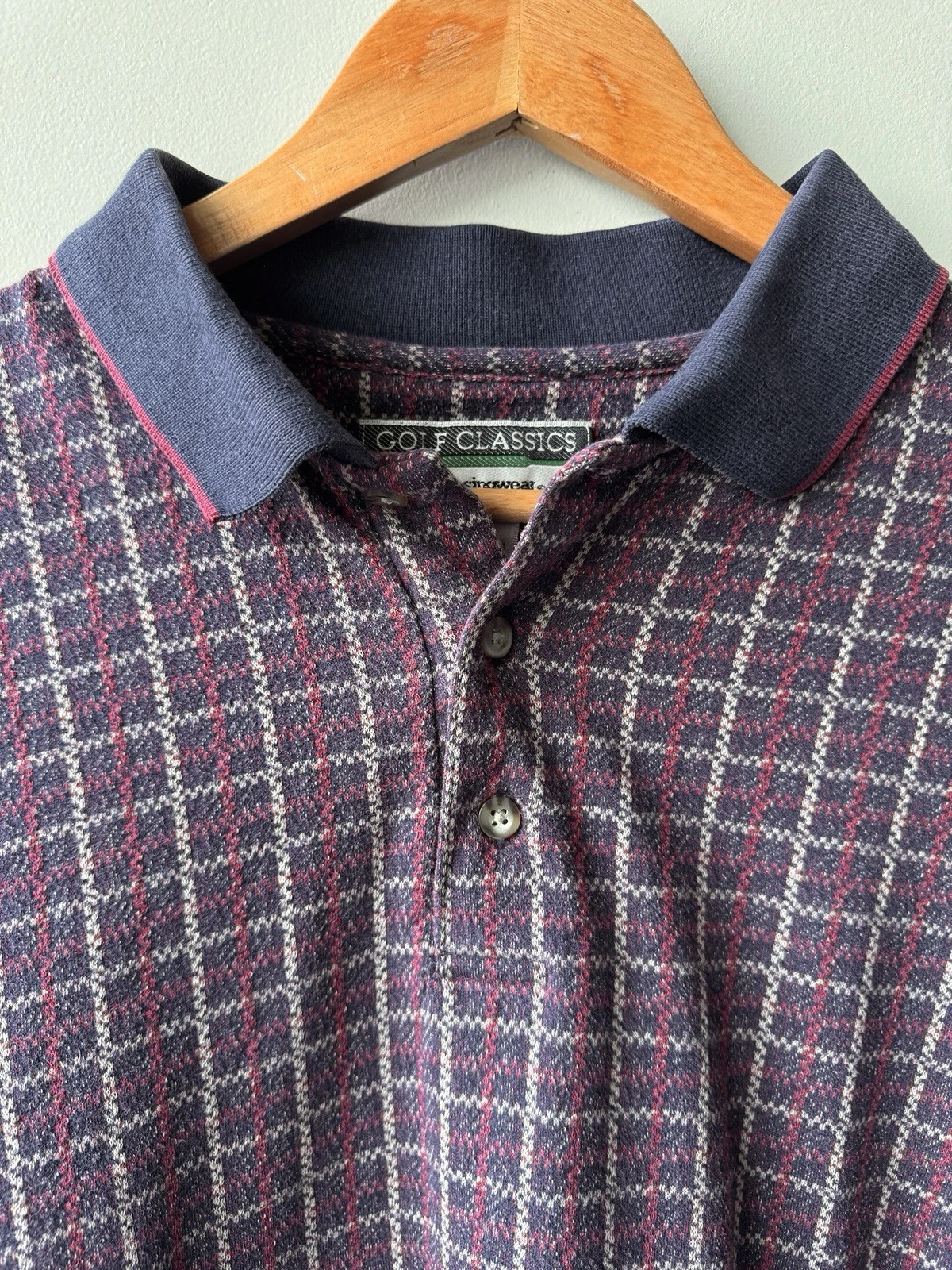Houndstooth Cotton Golf Polo — view 2 of 4
