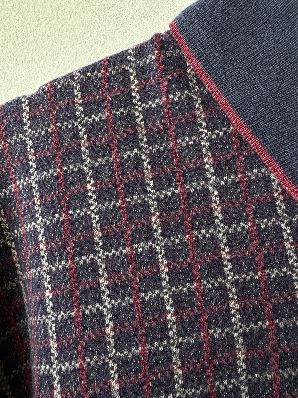 Houndstooth Cotton Golf Polo — view 3 of 4