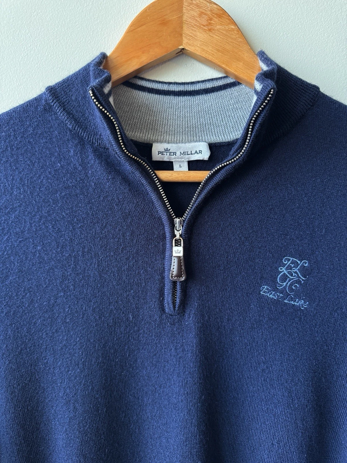 Peter Millar East Lake Quarter-Zip, Wool — view 2 of 5