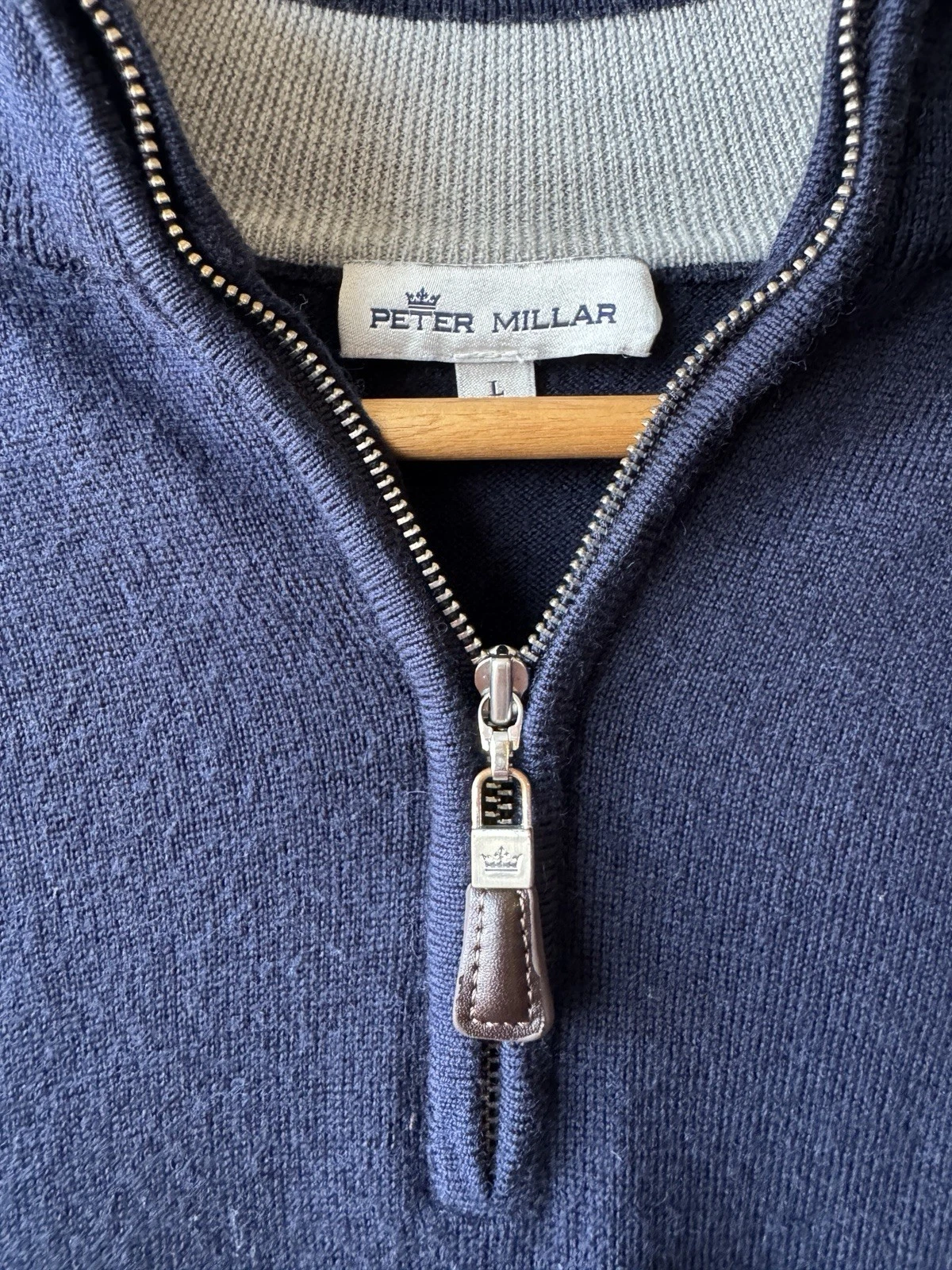 Peter Millar East Lake Quarter-Zip, Wool — view 3 of 5