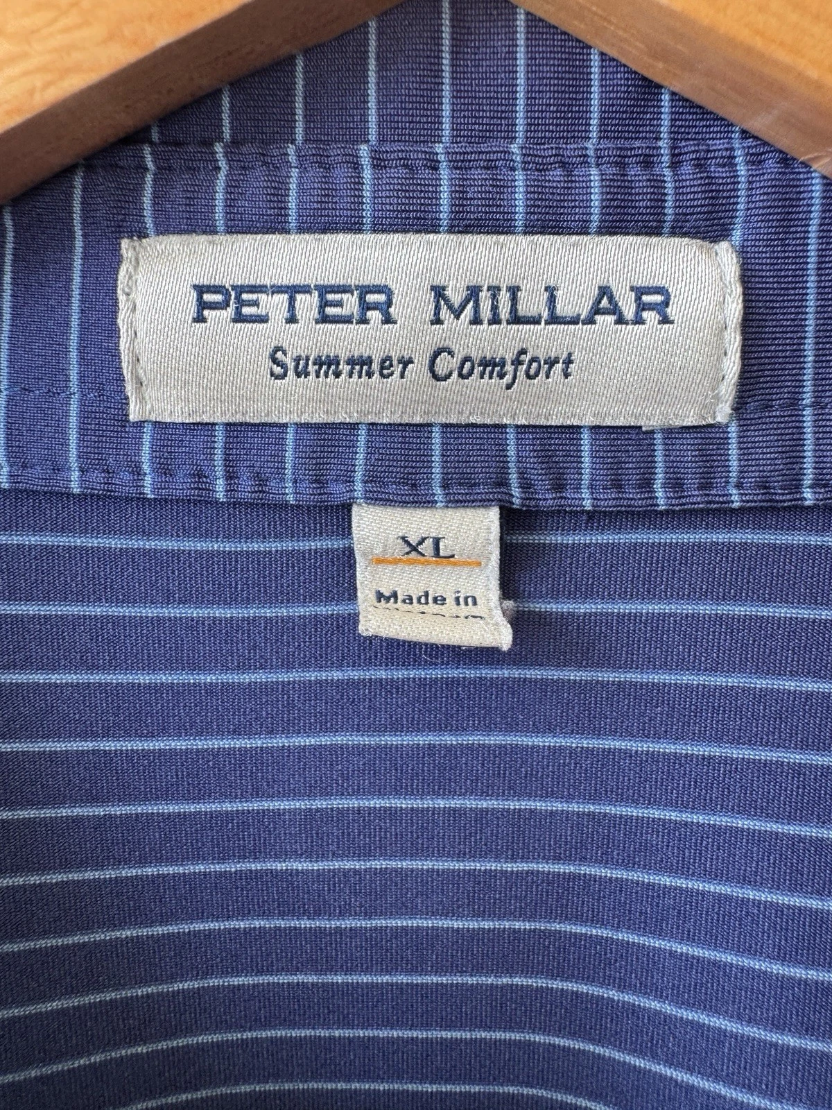 Peter Millar Hermitage Polo, Navy — view 4 of 4