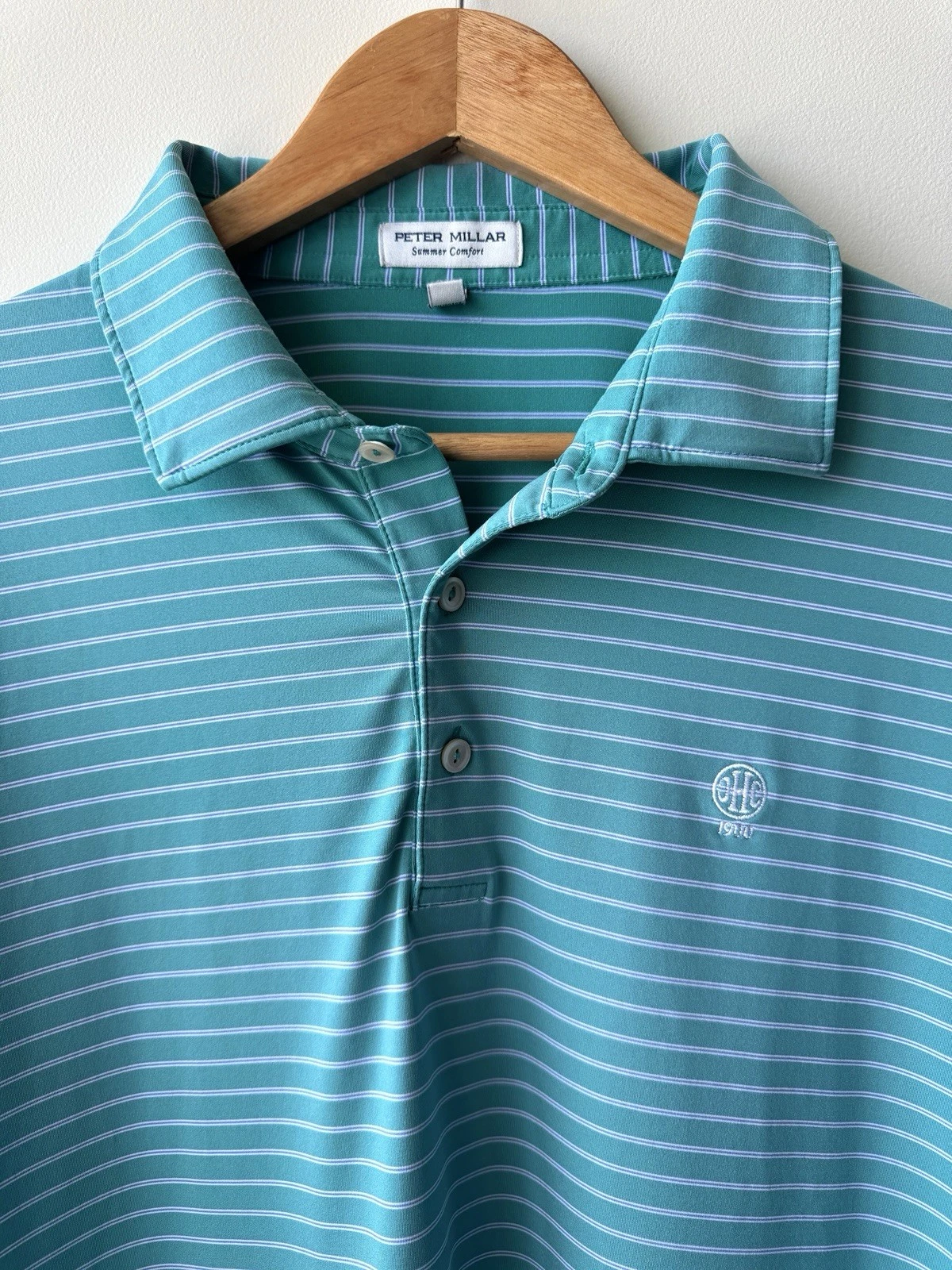 Peter Millar Hermitage Polo, Teal — view 2 of 4