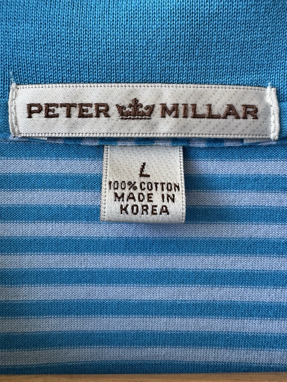 Pine Valley Stripe Polo, Peter Millar — view 4 of 5