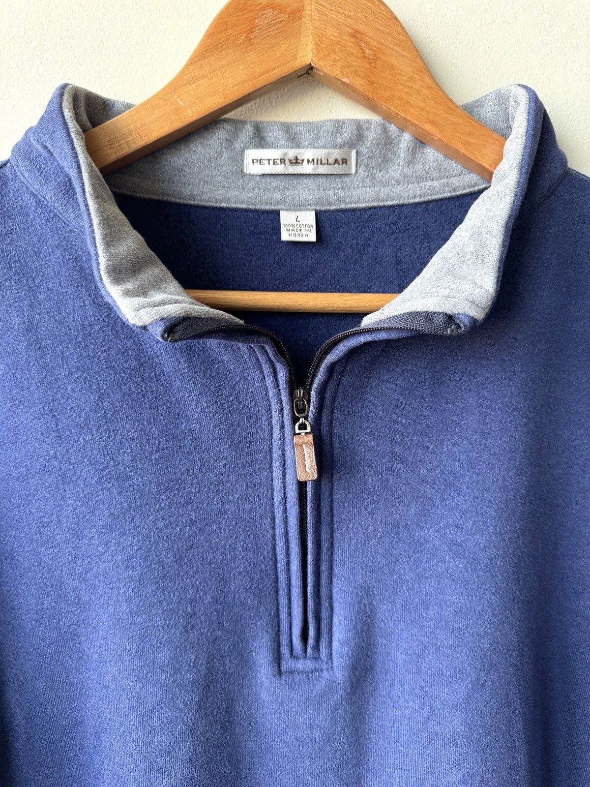 Peter Millar Quarter-Zip, Navy — view 2 of 3