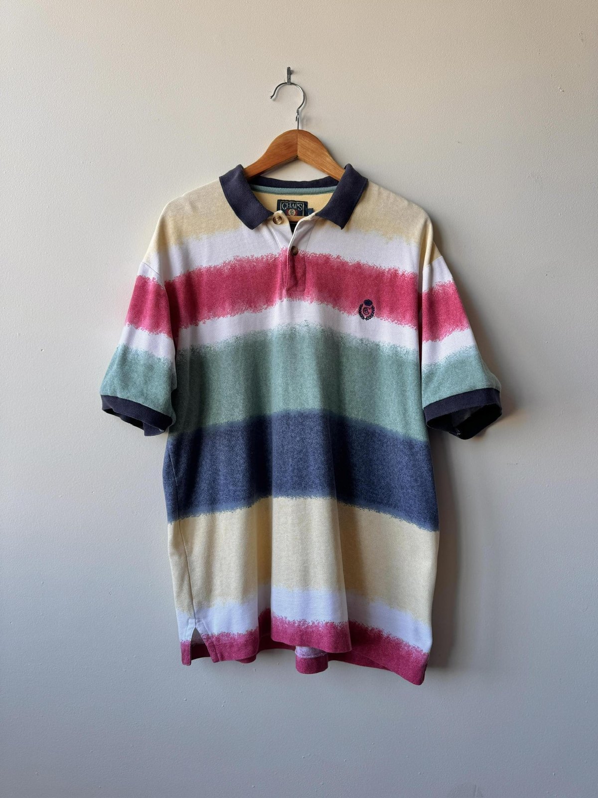 Vintage Multicolor Chaps Polo — view 1 of 4