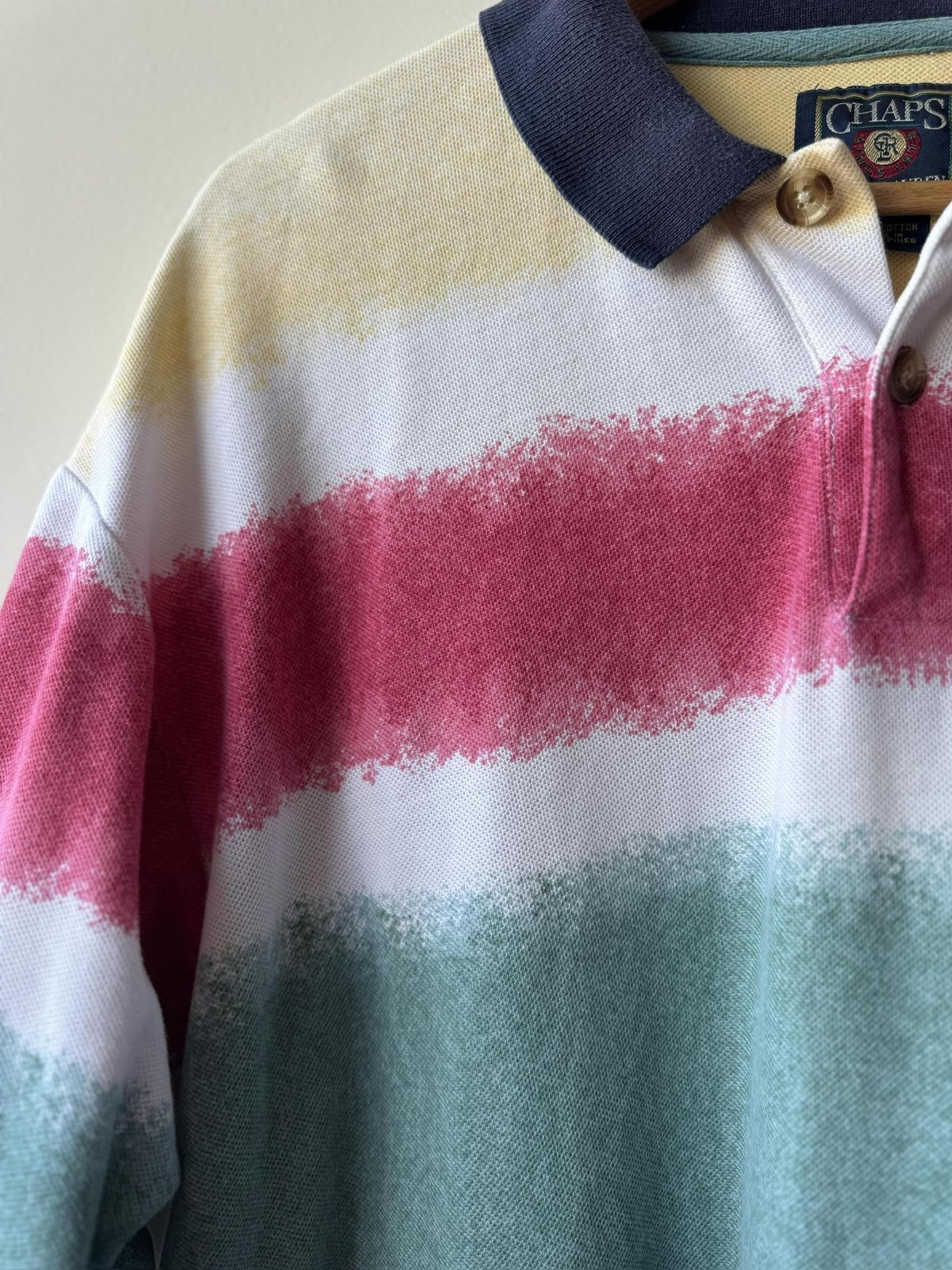 Vintage Multicolor Chaps Polo — view 4 of 4