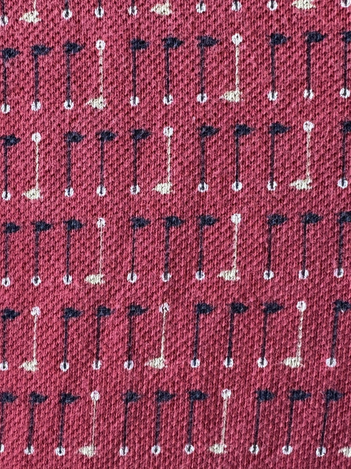 Vintage Patterned Haggar Polo — view 5 of 5