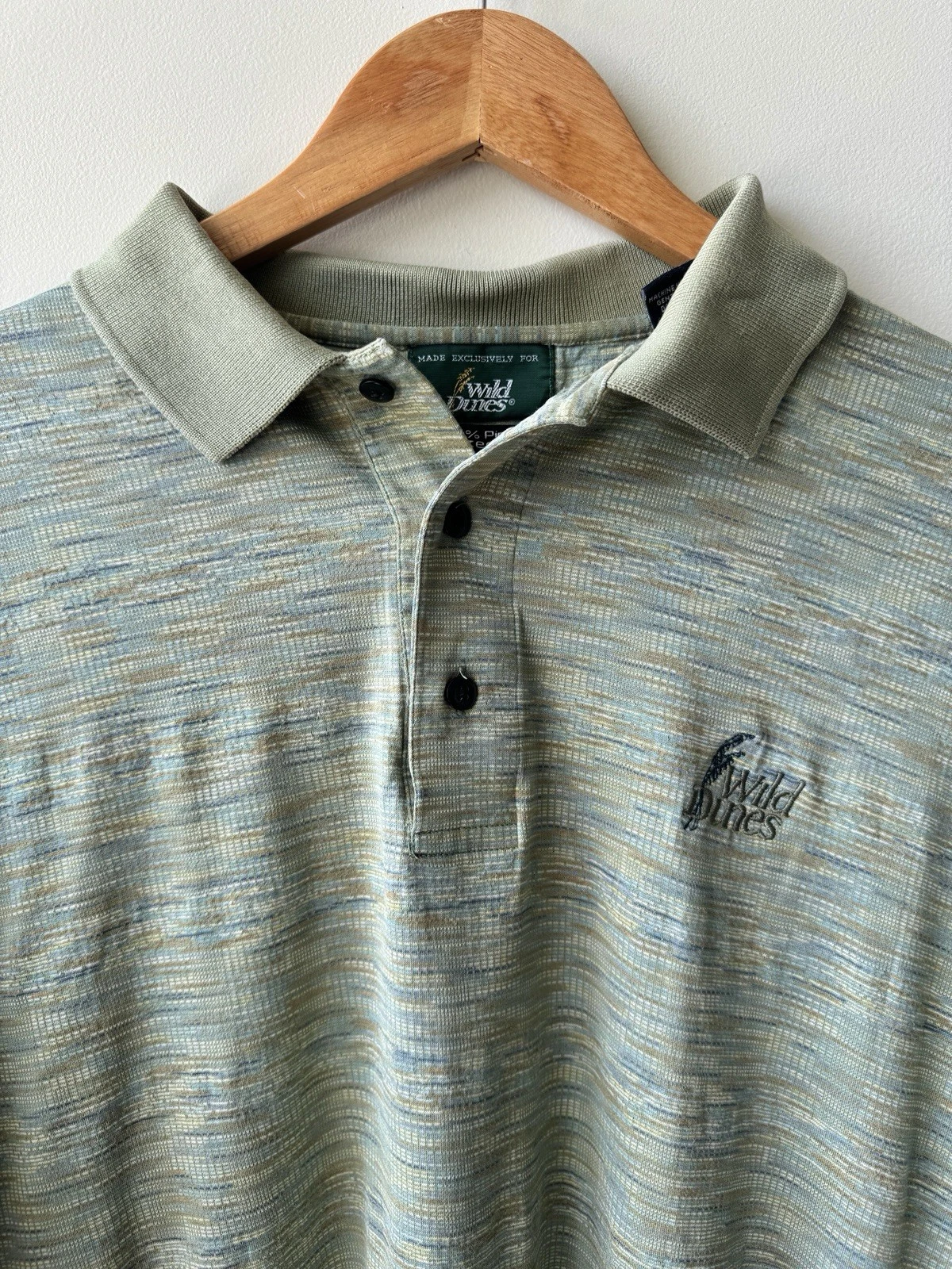 Wild Dunes Space-Dye Polo — view 2 of 4