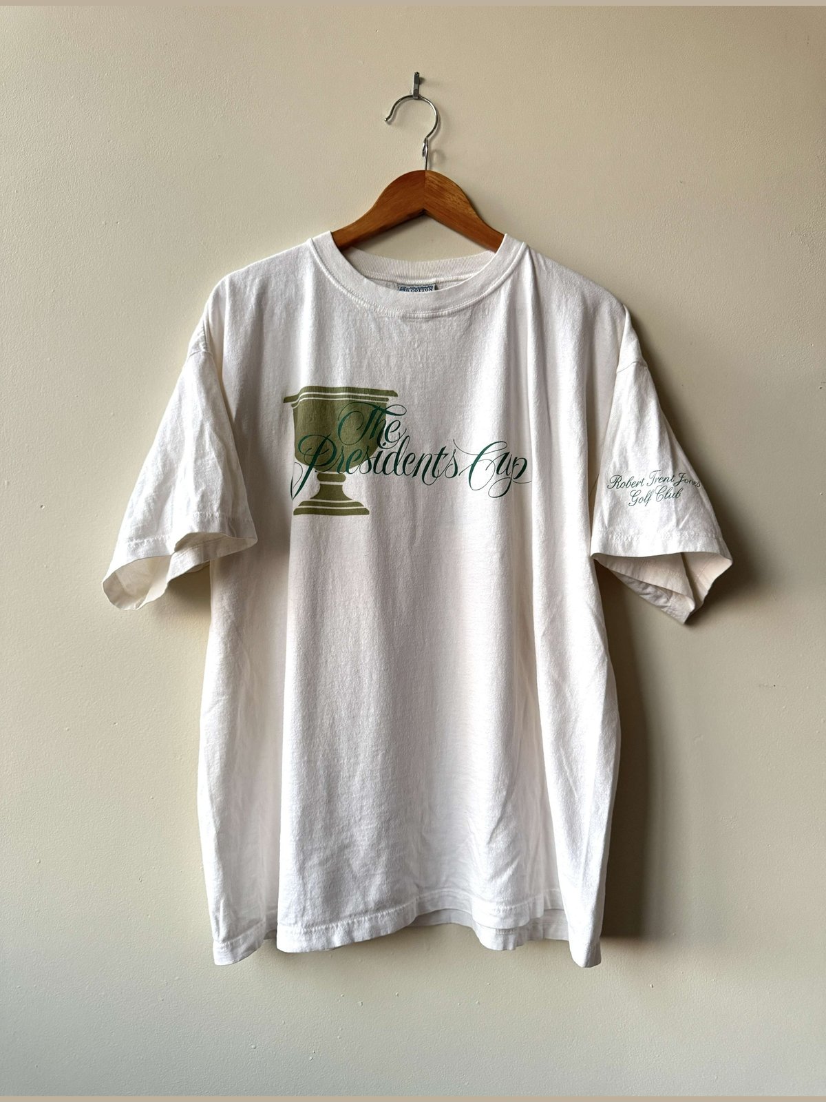 Vintage Presidents Cup tee shirt